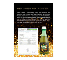 Load image into Gallery viewer, FRIENDZ BEER - Non-Alcoholic Sparkling Drink with Lemon