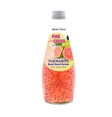 Guava Basil Seed Drink