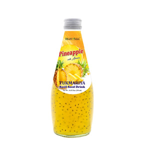 Pineapple Basil Seed Drink