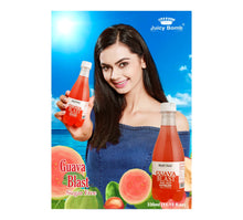 Load image into Gallery viewer, SUGAR FREE Guava Blast Sparkling Drink With Lemon Flavor