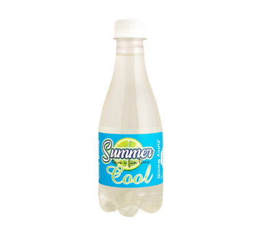 Summer Cool Sparkling Drink With Lemon