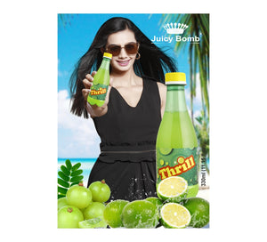 Thrill Sparkling Drink With Amla & Lemon