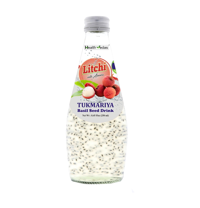 Litchi Basil Seed Drink L.B.Food Agro Industries